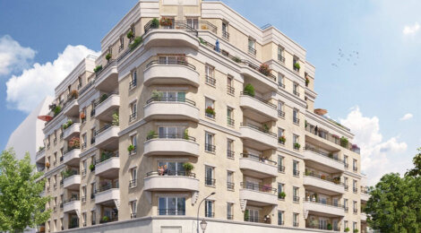Programme immobilier neuf LES TERRASSES D'ARIANE - Le Blanc-Mesnil proche futur métro ligne 17 (93150) - Référence : 16263