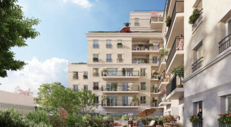 Programme immobilier neuf LES TERRASSES D'ARIANE - Le Blanc-Mesnil proche futur métro ligne 17 (93150) - Référence : 16263