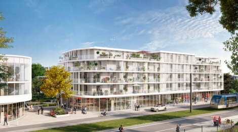 Programme immobilier neuf CEÏBA - Appartements - Le Bouscat : Appartements T1–T5 et maisons avec terrasses, parking et luminosité proche du tramway (33110) - Référence : 14257