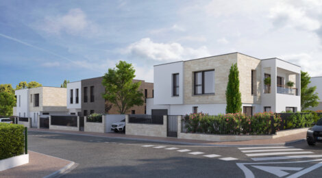 Programme immobilier neuf Villa Lumière - Le Bouscat : maisons neuves 5 pièces avec piscine en quartier résidentiel (33110) - Référence : 8040