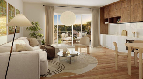 Programme immobilier neuf Côté Cannet - Le Cannet appartements avec terrasse près de Cannes (06110) - Référence : 17601