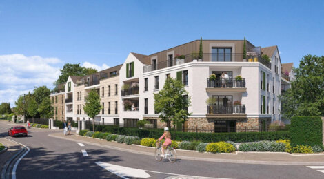 Programme immobilier neuf Le Clos de la Chênaie - Le Chesnay : Nouvelle résidence entre ville et forêt à 10 min de Versailles (78150) - Référence : 16273