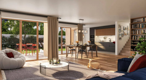 Programme immobilier neuf VILLA KLEBER - VILLA KLEBER - TR1 -  Le Chesnay : villas et appartements neufs de 3 à 6 pièces à 15 min de la gare (78150) - Référence : 15338