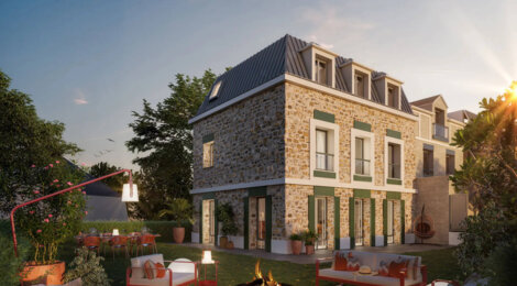 Programme immobilier neuf VILLA KLEBER - VILLA KLEBER - TR1 -  Le Chesnay : villas et appartements neufs de 3 à 6 pièces à 15 min de la gare (78150) - Référence : 15338