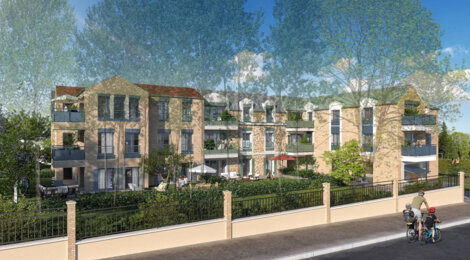 Programme immobilier neuf VILLA KLEBER - VILLA KLEBER - TR1 -  Le Chesnay : villas et appartements neufs de 3 à 6 pièces à 15 min de la gare (78150) - Référence : 15338