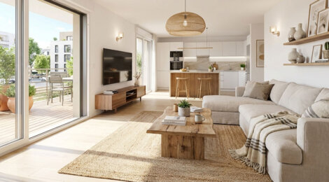Programme immobilier neuf Résidence Viviani - Le Havre à 5 min à pied de la future station Vallée-Béreult (76600) - Référence : 16976