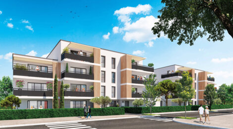 Programme immobilier neuf LES JARDINS DE LA COTE D ALBATRE - Le Havre à proximité des commerces et du centre (76600) - Référence : 12374