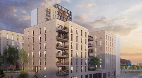 Programme immobilier neuf Expression 360 - Le Havre : appartements neufs du 2 au 3 pièces près du bassin de Vauban (76600) - Référence : 15556
