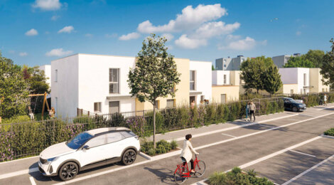 Programme immobilier neuf Domaine du bois flotté - Le Havre Maisons contemporaines à quelques minutes à vélo (76600) - Référence : 12375