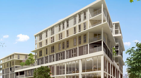 Programme immobilier neuf BLUE DISTRICT - Le Havre résidence étudiante intégrée au campus Weform (76600) - Référence : 10335