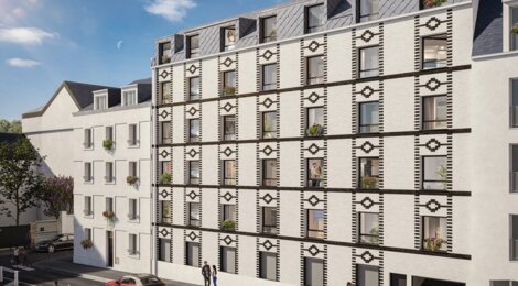 Programme immobilier neuf Carré LH - Le Havre : résidence étudiante LMNP du studio au 7 pièces en quartier universitaire (76600) - Référence : 15153