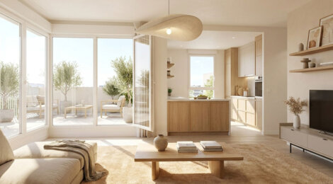 Programme immobilier neuf GREEN DISTRICT - Le Havre ZAC Dumont d’Urville près des commodités (76600) - Référence : 15799