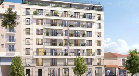 Programme immobilier neuf KARACTERE - Le Kremlin-Bicêtre : appartements neufs du studio au T5 à 300 m de la Porte d'Italie (94270) - Référence : 15923