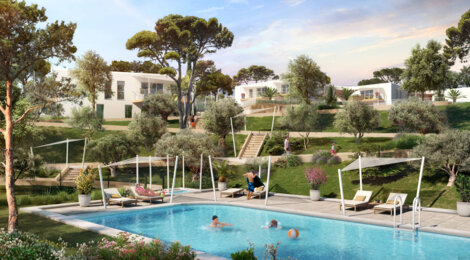 Programme immobilier neuf Eleganza - Le Lavandou appartements neufs avec piscine à 5 min du centre (83980) - Référence : 18131