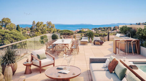 Programme immobilier neuf PURE BAY - Le Lavandou au coeur de Saint-Clair (83980) - Référence : 14028