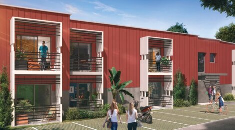 Programme immobilier neuf RUBIK - Le Mans : 94 studios neufs LMNP proche de la place George Washington (72000) - Référence : 15772
