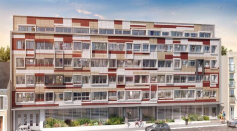 Programme immobilier neuf RUBIK - Le Mans : 94 studios neufs LMNP proche de la place George Washington (72000) - Référence : 15772