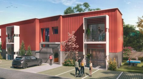Programme immobilier neuf RUBIK - Le Mans : 94 studios neufs LMNP proche de la place George Washington (72000) - Référence : 15772