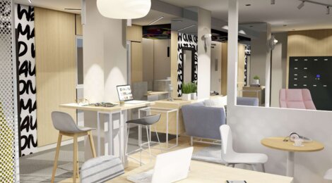 Programme immobilier neuf RUBIK - Le Mans : 94 studios neufs LMNP proche de la place George Washington (72000) - Référence : 15772