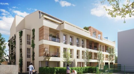 Programme immobilier neuf HARMONIE - Le Mans : appartements neufs du 2 au 4 pièces en quartier Beaulieu (72000) - Référence : 10170