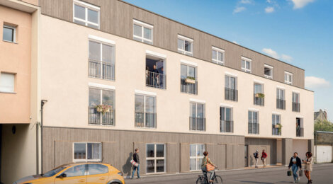 Programme immobilier neuf LA CALANDRE - Le Mans résidence étudiante rive droite à proximité centre-ville (72000) - Référence : 13287