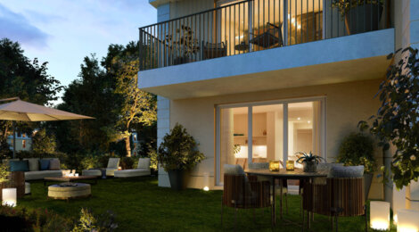 Programme immobilier neuf Le Parc du Manoir - Le Mée-sur-Seine : appartements neufs à 15 min du RER D avec jardin privatif (77350) - Référence : 14823