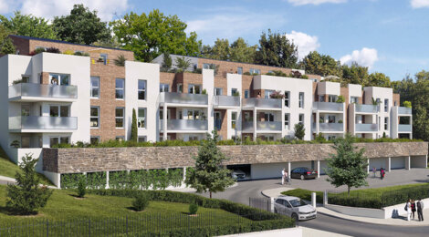 Programme immobilier neuf Les Terrasses du Chateau - Le Mesnil-le-Roi : Appartements T3–T6 avec balcons, terrasses et parquet à 20 m de la Mairie (78600) - Référence : 14221