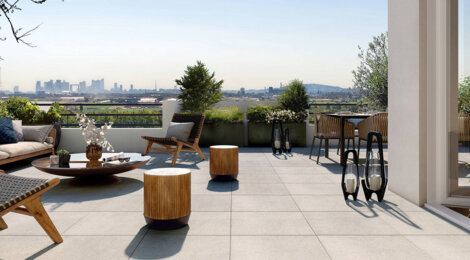Programme immobilier neuf Les Terrasses du Chateau - Le Mesnil-le-Roi : Appartements T3–T6 avec balcons, terrasses et parquet à 20 m de la Mairie (78600) - Référence : 14221