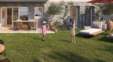 Programme immobilier neuf Le Patio des Lys - Le Muy à moins de 30 min en voiture des plages (83490) - Référence : 16421