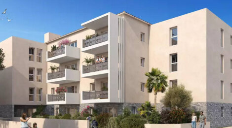 Programme immobilier neuf Le Patio des Lys - Le Muy à moins de 30 min en voiture des plages (83490) - Référence : 16421