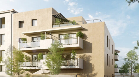 Programme immobilier neuf Le Clos des Pinèdes - Le Muy appartements neufs en Provence (83490) - Référence : 17801