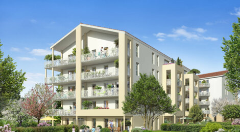 Programme immobilier neuf Les Loges de Bayard - Le Péage-de-Roussillon : Appartements T2–T4 avec jardins, parking sécurisé et Prêt à Taux Zéro à 20 min de Vienne (38550) - Référence : 13441