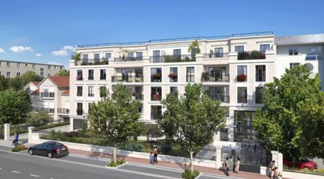 Programme immobilier neuf Le Jardin du Pont de Bry - Le Perreux-sur-Marne : appartements neufs du 2 au 5 pièces en bord de Marne (94170) - Référence : 14967
