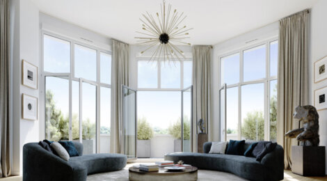 Programme immobilier neuf Le Patio des Arts - Le Perreux-sur-Marne : Appartements studio–T5 avec balcons, jardins et style haussmannien proche de la ligne 15 Grand Paris Express (94170) - Référence : 14354