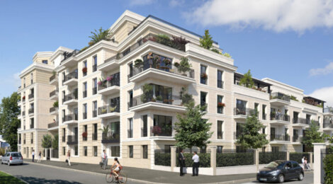 Programme immobilier neuf Le Patio des Arts - Le Perreux-sur-Marne : Appartements studio–T5 avec balcons, jardins et style haussmannien proche de la ligne 15 Grand Paris Express (94170) - Référence : 14354