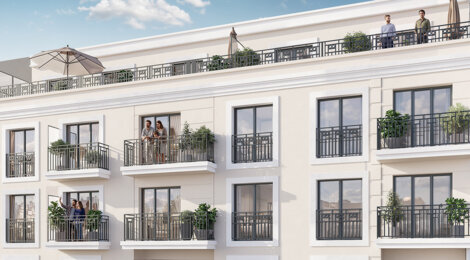 Programme immobilier neuf 128 Alsace (94) - Le Perreux-sur-Marne cadre résidentiel proche de Paris (94170) - Référence : 18152