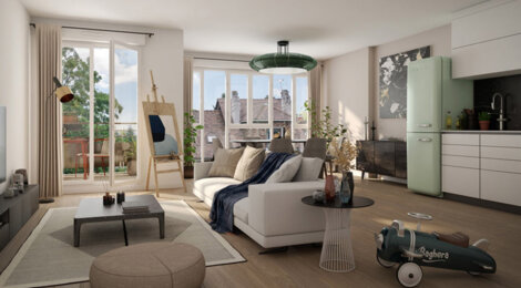 Programme immobilier neuf Arca Verde - Le Perreux-sur-Marne centre-ville à deux pas du RER E (94170) - Référence : 16726