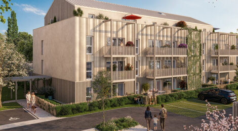 Programme immobilier neuf MANUFACTURE - Le Petit-Quevilly appartements avec extérieurs près du métro (76000) - Référence : 17911