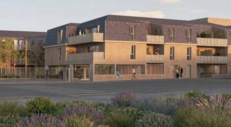 Programme immobilier neuf Les Clématites - Le Petit-Quevilly proche Rouen dans un quartier en devenir (76140) - Référence : 17088