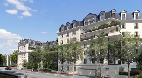 Programme immobilier neuf Eugénie - Le Plessis-Robinson : 119 appartements neufs du studio au T6 en face du tramway T10 (92350) - Référence : 15845