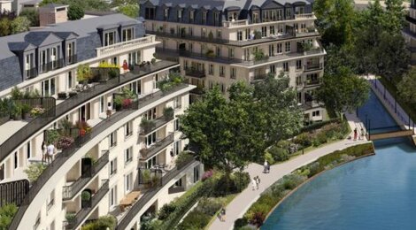Programme immobilier neuf Eugénie - Le Plessis-Robinson : 119 appartements neufs du studio au T6 en face du tramway T10 (92350) - Référence : 15845