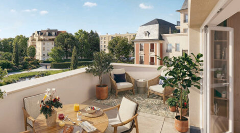 Programme immobilier neuf SCENE 3 - QUARTIER DES ARCHITECTES - Le Plessis-Robinson appartements neufs dans le quartier des Architectes (92350) - Référence : 18522