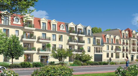 Programme immobilier neuf Les Villas de l Etang Colbert - Le Plessis-Robinson proche des parcs et du tramway T10 (92350) - Référence : 18585