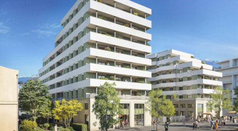 Programme immobilier neuf EKO - Le Pont-de-Claix appartements neufs avec vue montagnes et tramway (38800) - Référence : 17026