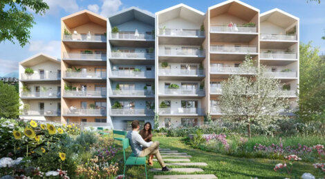 Programme immobilier neuf Le Van Gogh - Le Pont-de-Claix proche du tramway A (38800) - Référence : 15421