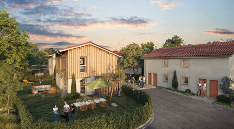 Programme immobilier neuf LES SOLEILS D'OYAT - Le Porge à proximité centre-ville et plages (33680) - Référence : 11326