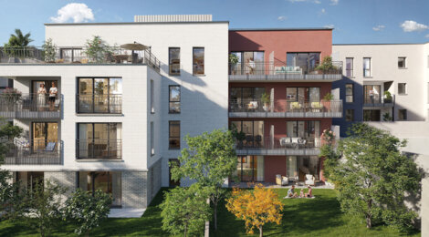 Programme immobilier neuf Le Chromatique - Le Pré-Saint-Gervais à proximité du métro ligne 5 (93310) - Référence : 16681