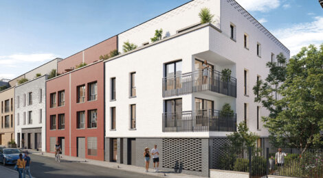Programme immobilier neuf Le Chromatique - Le Pré-Saint-Gervais à proximité du métro ligne 5 (93310) - Référence : 16681
