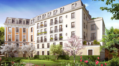 Programme immobilier neuf LE PALATINAT - Le Raincy : Appartements T1–T5 avec balcons, jardin intérieur et cadre bucolique proche du centre-ville (93340) - Référence : 2205