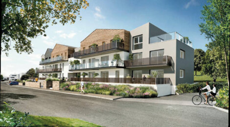 Programme immobilier neuf Le Safran - Le Relecq-Kerhuon proche plage du Moulin Blanc (29480) - Référence : 14715